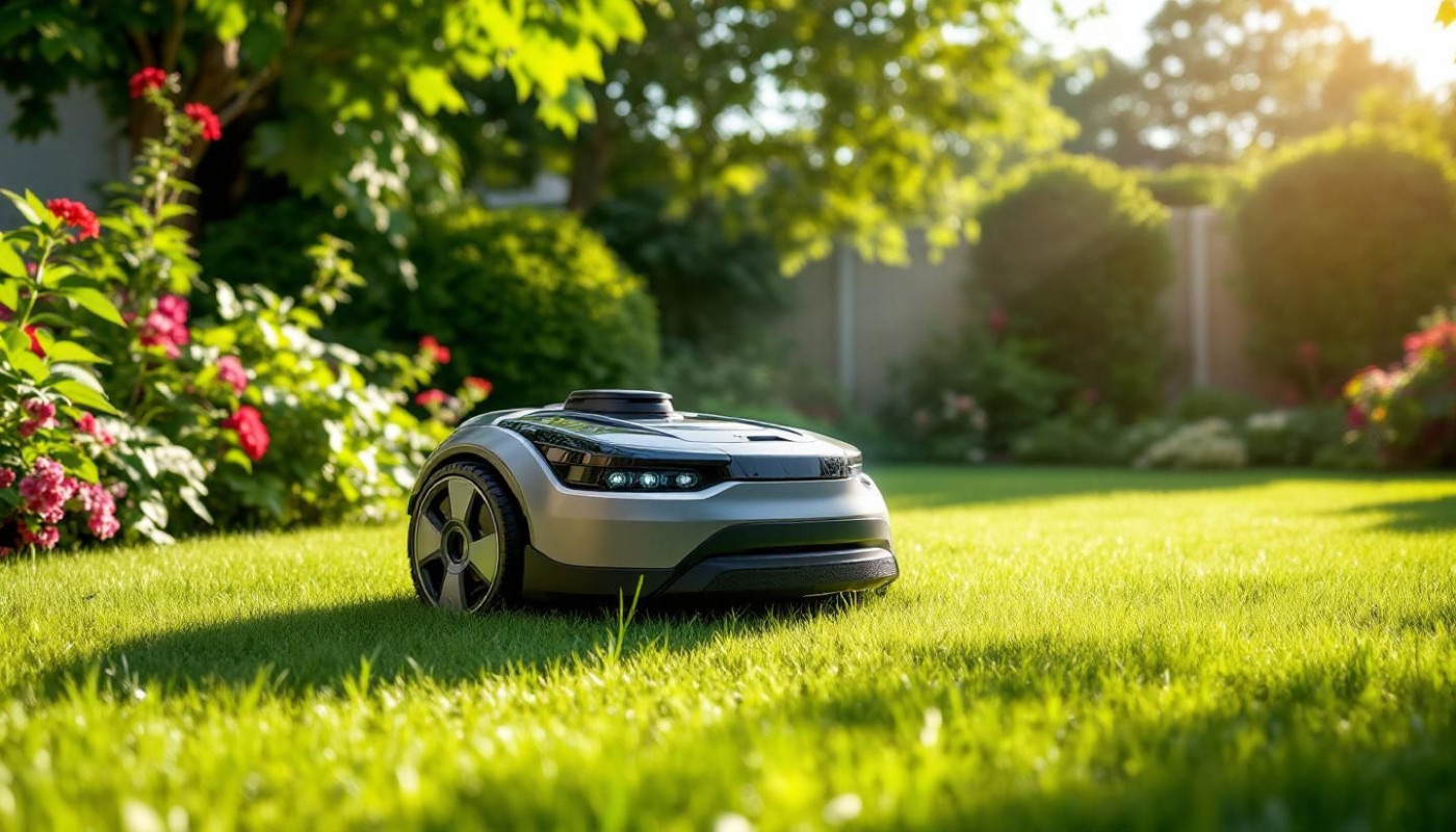 Comment optimiser l'utilisation d'un robot tondeuse pour petits jardins ?