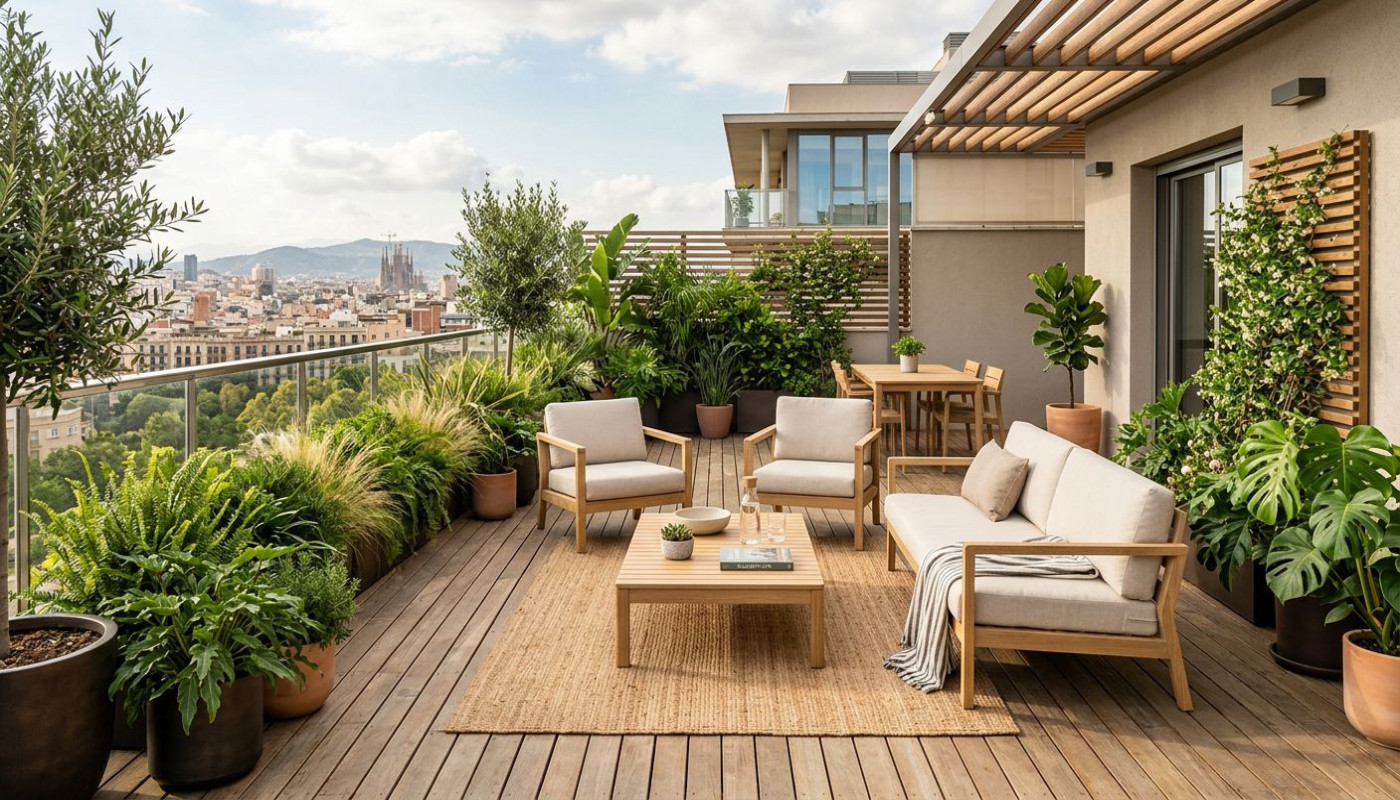 Tendances actuelles dans la conception de terrasses et patios